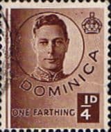 Dominica 1940 King George VI SG 109 Fine Used