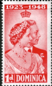 Dominica 1948 King George VI Royal Silver Wedding SG 112 Fine Mint