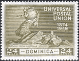 Dominica 1949 Universal Postal Union SG 117 Fine Mint