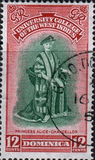 Dominica 1951 British West Indies University College SG 119 Fine Used