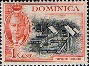Dominica 1951 King George VI SG 121 Fine Mint