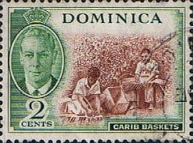 Dominica 1951 King George VI SG 122 Fine Used