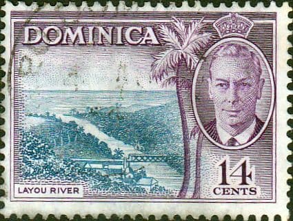 Dominica 1951 King George VI SG 129 Fine Used