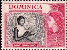 Dominica 1954 Queen Elizabeth II SG 144 Fine Mint