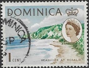 Dominica 1963 SG 162 Seashore at Rosalie Fine Used