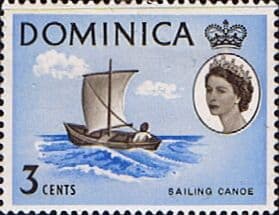 Dominica 1963 SG 164 Sailing Canoe Fine Mint