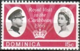 Dominica 1966 Caribbean Royal Visit SG 192 Fine Mint