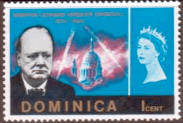 Dominica 1966 Churchill SG 187 Fine Mint