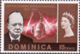Dominica 1966 Churchill SG 189 Fine Mint