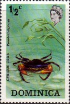 Dominica 1973 Crabs SG 389 Fine Mint