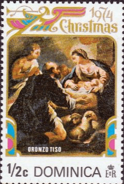 Dominica 1974 Christmas SG 444 Fine Mint