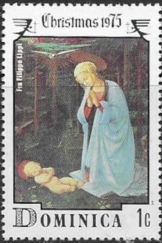 Dominica 1975 Christmas SG 483 Fine Mint