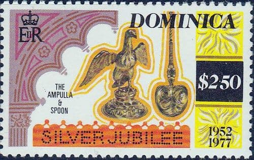 Dominica 1977 Royal Silver Wedding SG 566 Fine Mint