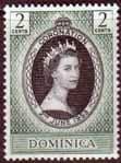 Dominica Queen Elizabeth II 1953 Coronation Fine Mint