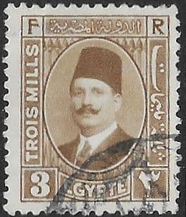 Egypt 1927 King Faud I SG 150 Fine Used