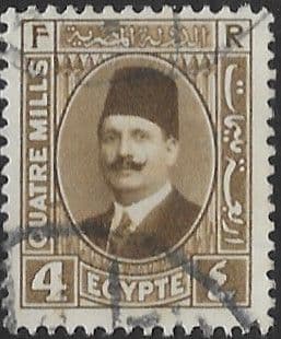 Egypt 1927 King Faud I SG 154 Fine Used