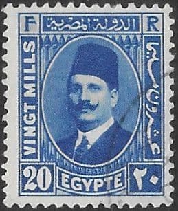 Egypt 1927 King Faud I SG 162 Fine Used
