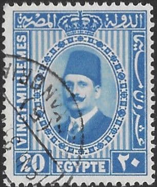 Egypt 1927 King Faud I SG 164 Fine Used