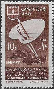 Egypt 1961 Fine Arts Fine Mint