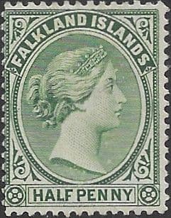 Falkland Islands 1891 Queen Victoria SG 15 Fine Mint