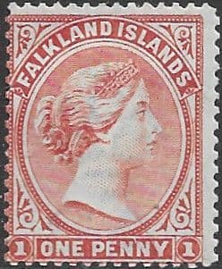 Falkland Islands 1891 Queen Victoria SG 22 Fine Mint