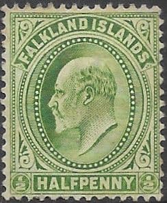 Falkland Islands 1904 King Edward VII SG 43 Fine Mint