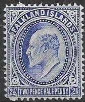 Falkland Islands 1904 King Edward VII SG 46 Fine Mint