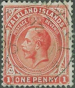 Falkland Islands 1912 King George V SG 61 Fine Used
