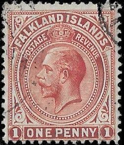 Falkland Islands 1912 King George V SG 62 Fine Used