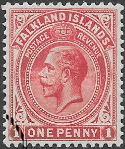 Falkland Islands 1921 King George V SG 74 Fine Used
