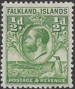 Falkland Islands 1929 King George V SG 116 Fine Mint