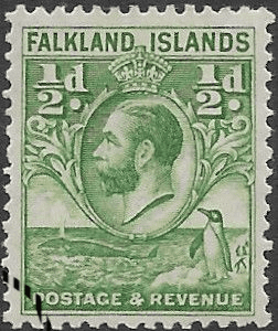 Falkland Islands 1929 King George V SG 116 Fine Used
