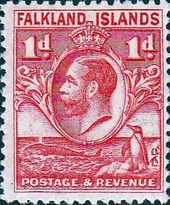 Falkland Islands 1929 King George V SG 117 Fine Mint