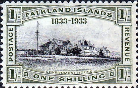 Falkland Islands 1933 SG 134 Govenors House Stanley Fine Mint