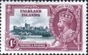 Falkland Islands 1935 King George V Silver Jubilee SG 142 Fine Mint