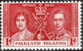 Falkland Islands 1937 King George VI Coronation SG 144 Fine Mint