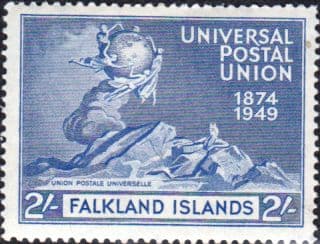 Falkland Islands 1949 Universal Postal Union SG 171 Fine Mint