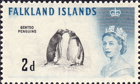 Falkland Islands 1960 SG 195a Gentoo Penguines Fine Mint