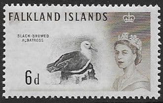 Falkland Islands 1960 SG 200 Black Browed Albertros Fine Mint