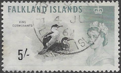Falkland Islands 1960 SG 205 King Cormorants Fine Used
