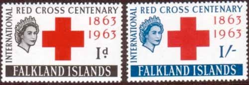 Falkland Islands 1963 Red Cross Centenary Set Fine Mint