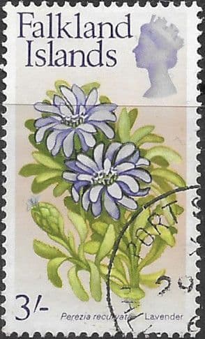 Falkland Islands 1968 Flowers SG 243 Lavender Fine Used