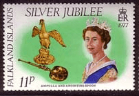 Falkland Islands 1977 Royal Silver Jubilee SG 326 Fine Mint