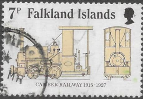 Falkland Islands 1985 Camber Railway SG 497 Fine Used