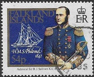 Falkland Islands 1985 Early Cartographers SG 513 Fine Used