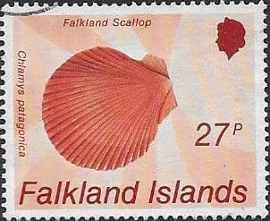 Falkland Islands 1986 Seashells SG 520 Fine Used