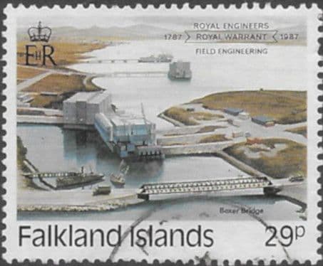 Falkland Islands 1987 Bicentenary of Royal Engineers  SG 541 Fine Used