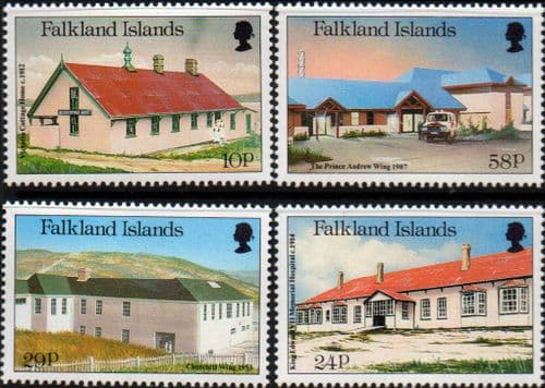 Falkland Islands 1987 Local Hospitals Set Fine Mint