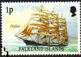 Falkland Islands 1989 Cape Horn Sailing Ships SG 567 Fine Used
