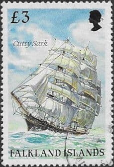 Falkland Islands 1989 Cape Horn Sailing Ships SG 581 Fine Used
